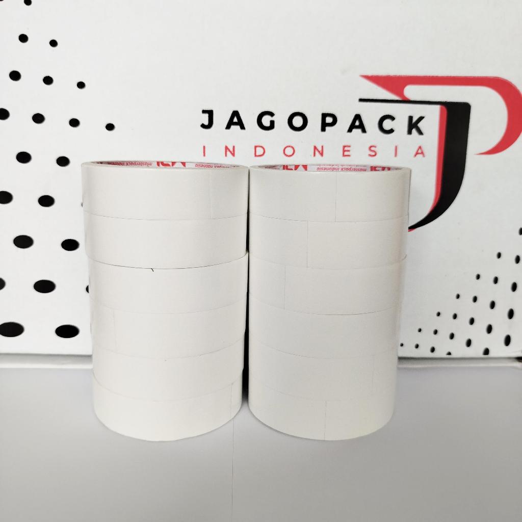 

1 Lusin / 12 Pcs Double Tape 24 mm x 10 Yard - Double Tape Berkualitas - Double Tape 1 Inch