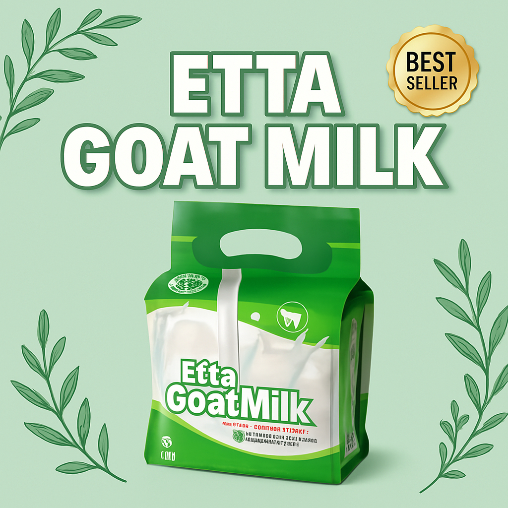 

Etta Goatmilk Susu Etawa Alami Aman untuk Lambung, Tulang & Anak di Atas 1 Tahun