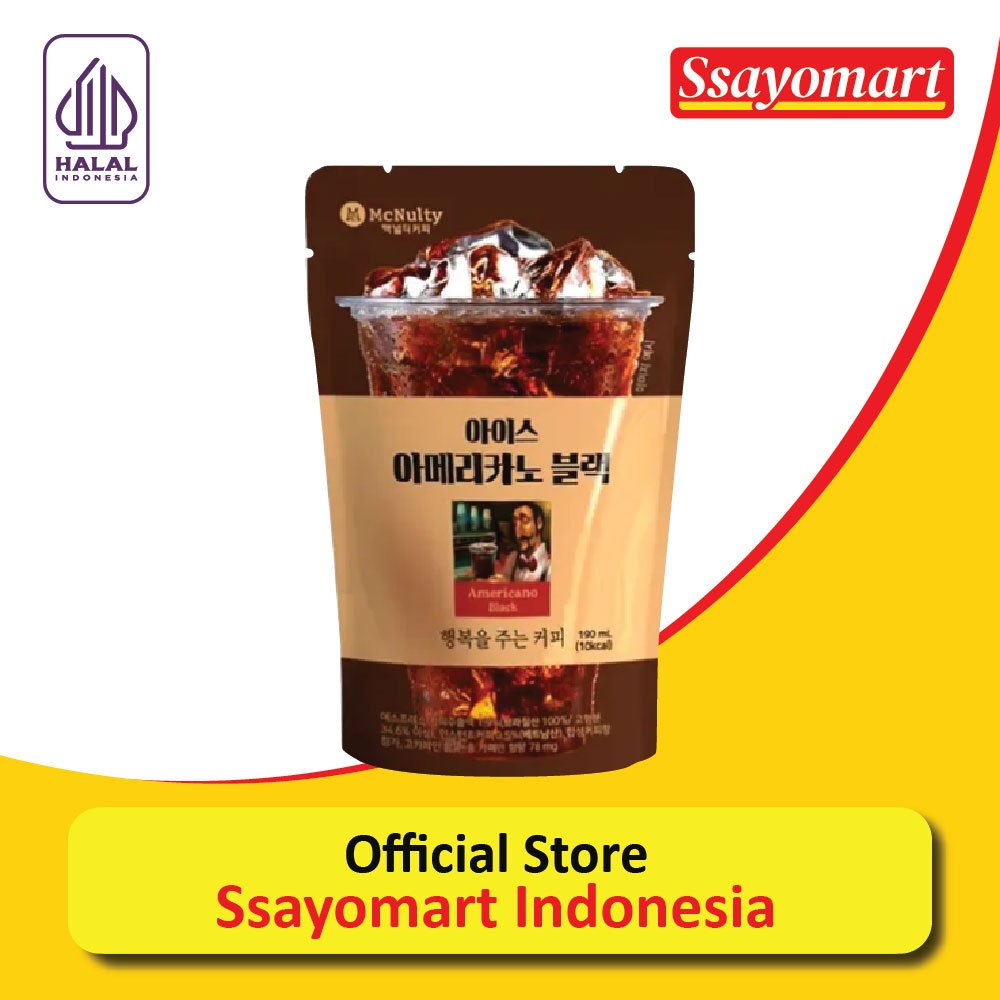 

McNulty Coffee Ice Americano Black 190ml