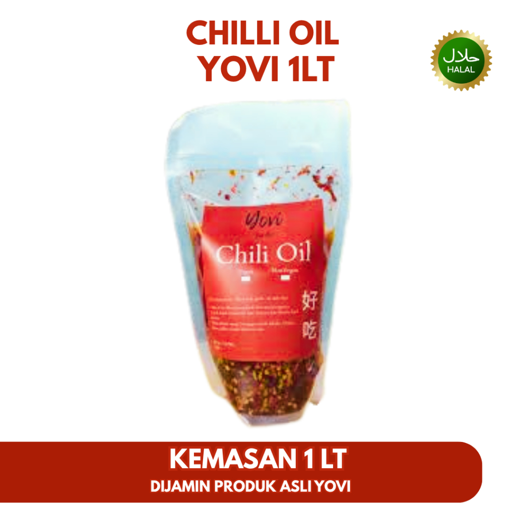 

CHILLI OIL YOVI 1LT - VEGAN/NON VEGAN