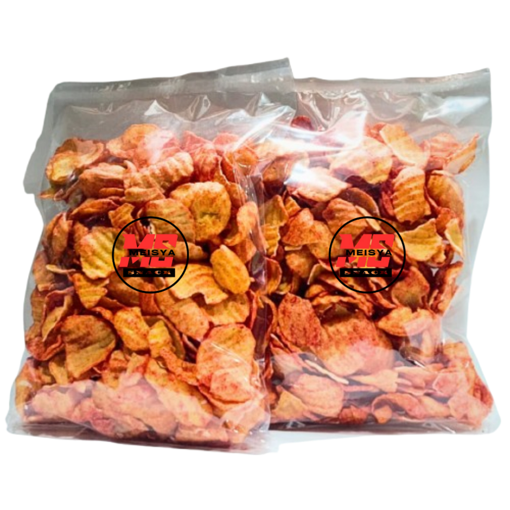 

Kerupuk poco-poco perpaduan sempurna pedas dan manis camilan favorit keluarga kemasan 250gram