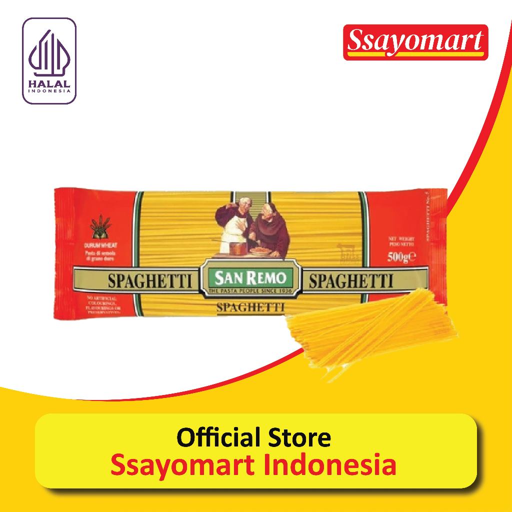 

SAN REMO PASTA SPAGHETTI 500GR