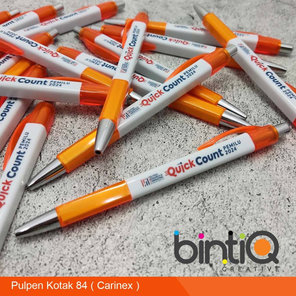 

Souvenir Pulpen Sablon / Pen Kotak 84 ( Pen Carinex ) - POLOS