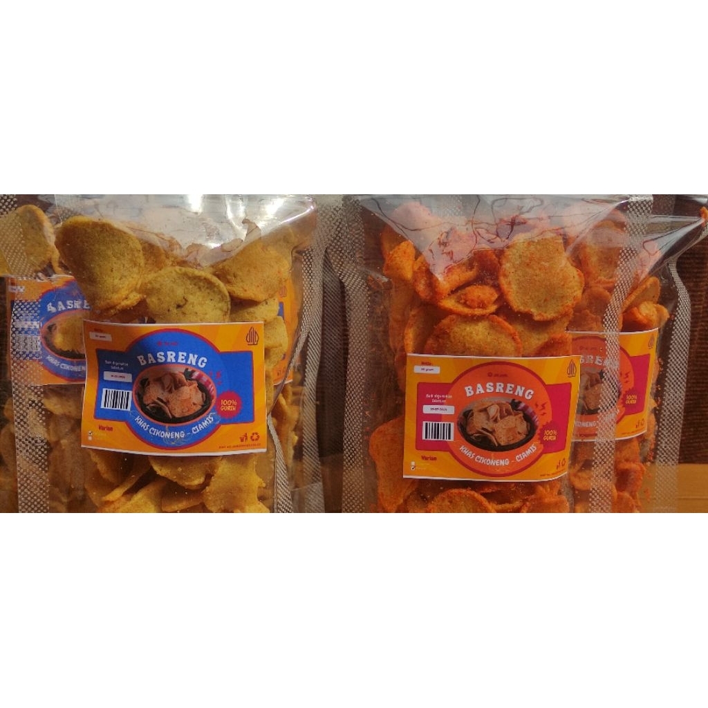 

Basreng Ikan Tongkol - Khas Kujang kemasan medium