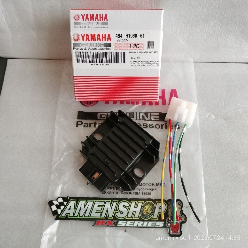 kiprok / regulator yamaha NMAX original YGP / 4B4-H1960-01 ( free soket kiprok nya ) fullwave rxking