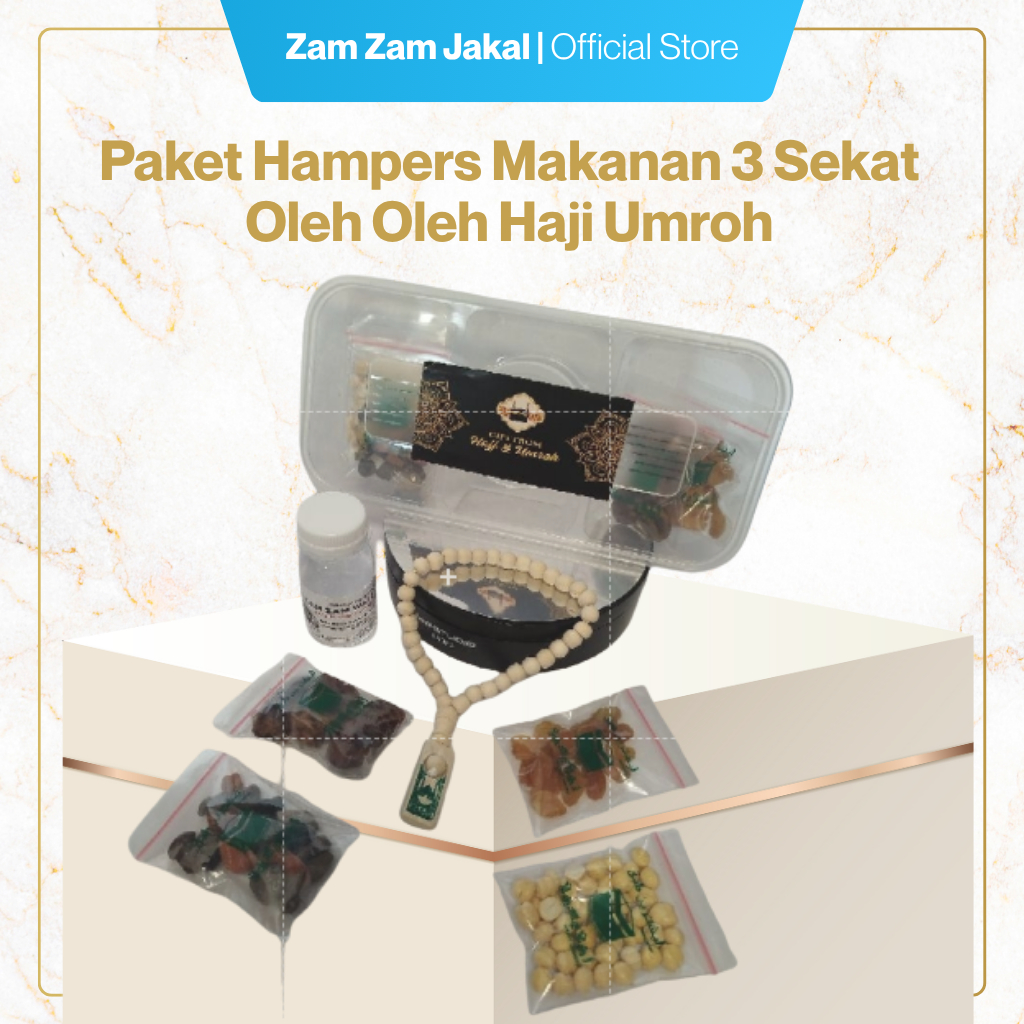 

Paket Hampers Makanan 3 Sekat Oleh Oleh Haji Umroh