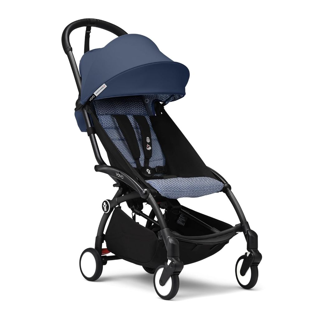 Stokke Babyzen Yoyo3 6+ Black Frame – Air France Blue by Mamasew