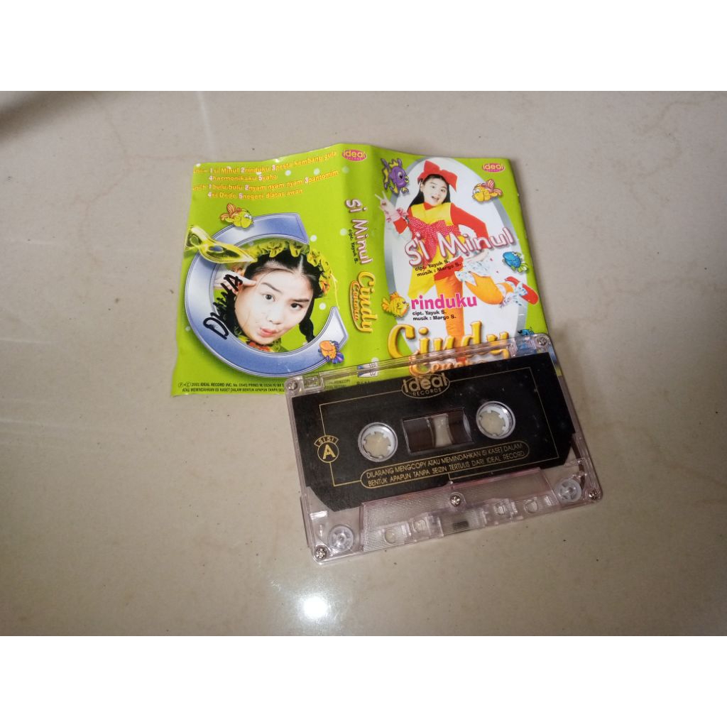 KASET PITA LAGU ANAK CINDY CENORA SI MINUL