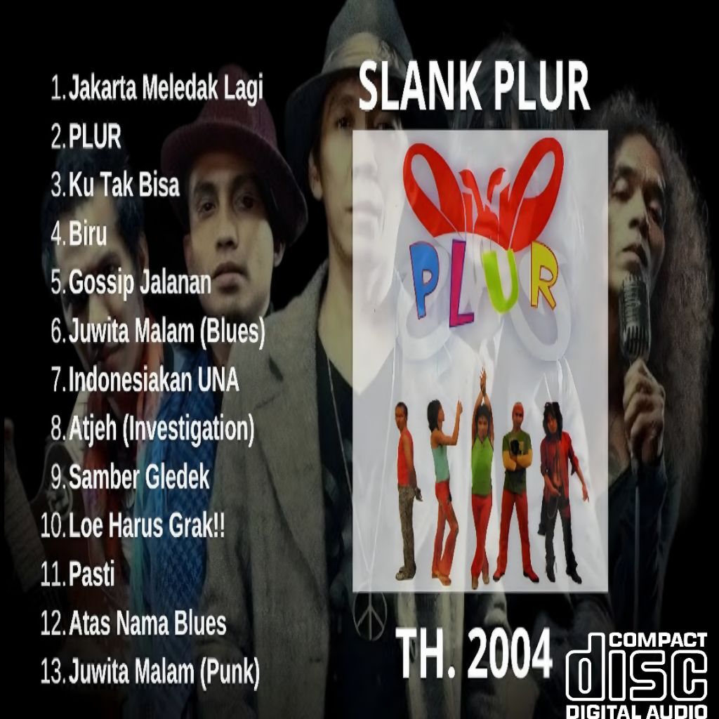 KASET CD LAGU SLANK PLUR - KASET LAGU SLANK BEST ALBUM - KASET LAGU UNTUK MOBIL