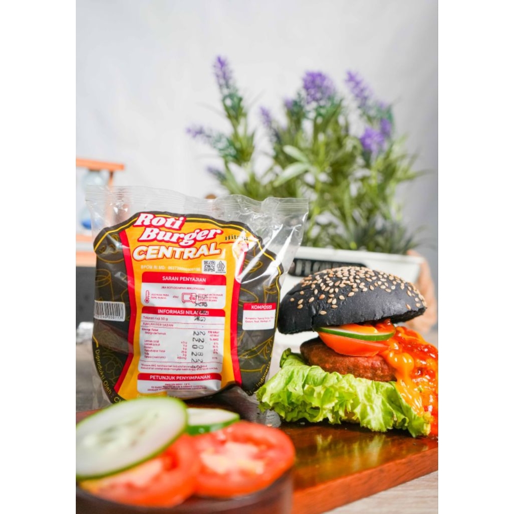 

Roti Burger Wijen Hitam Frozen
