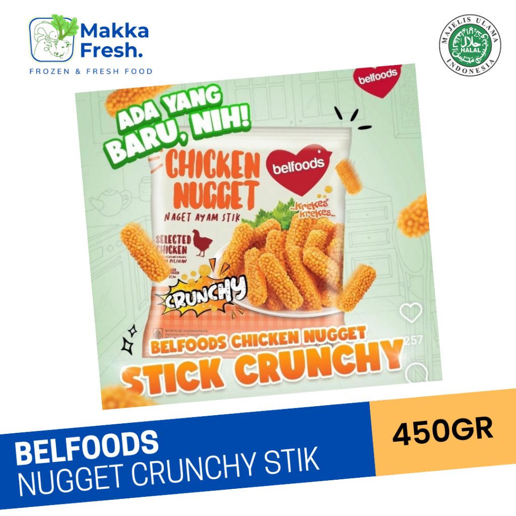 

belfoods nugget crunchy stick 450 gram