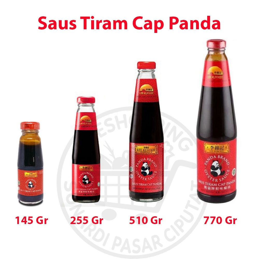 

Saus Tiram Cap Panda Lee Kum Kee 145 Gr / 255 Gr / 510 Gr / 770 Gr