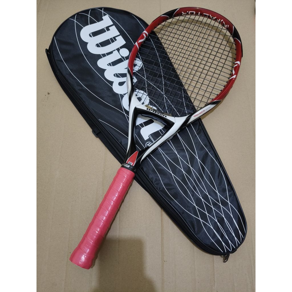 RAKET TENIS WILSON K FACTOR K FIVE SIAP PAKAI