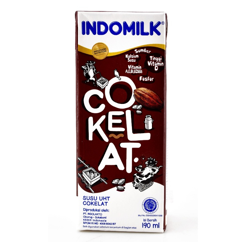 

INDOMILK SUSU CHOCO UHT 190 ML 8993007000062