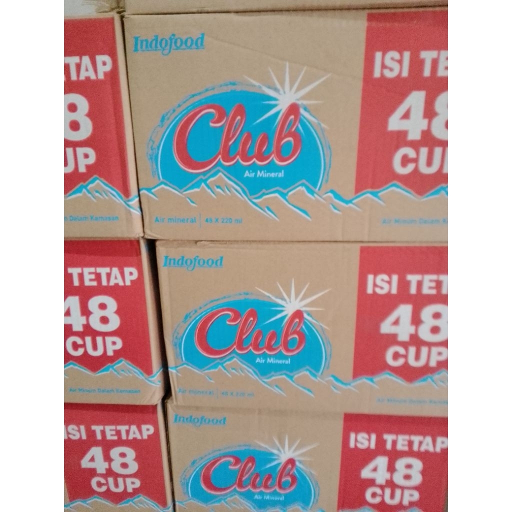 

Air Mineral Club gelas isi 48/satu kardus
