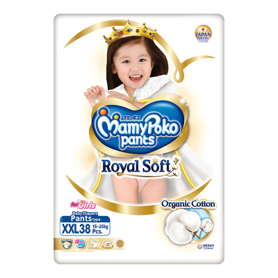 pampers mamypoko royal soft xxl38