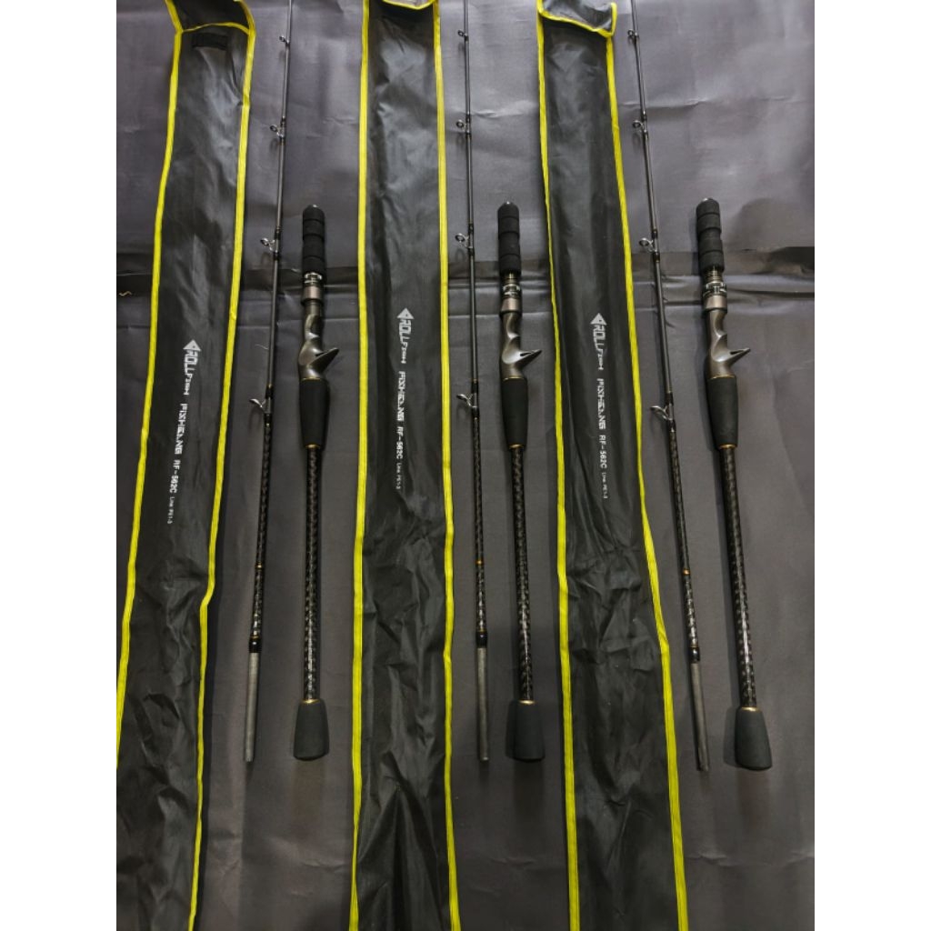 Joran Over Head ROLLFISH Real Seat Fuji Carbon Hollow Padat P 562-Line PE 1-3