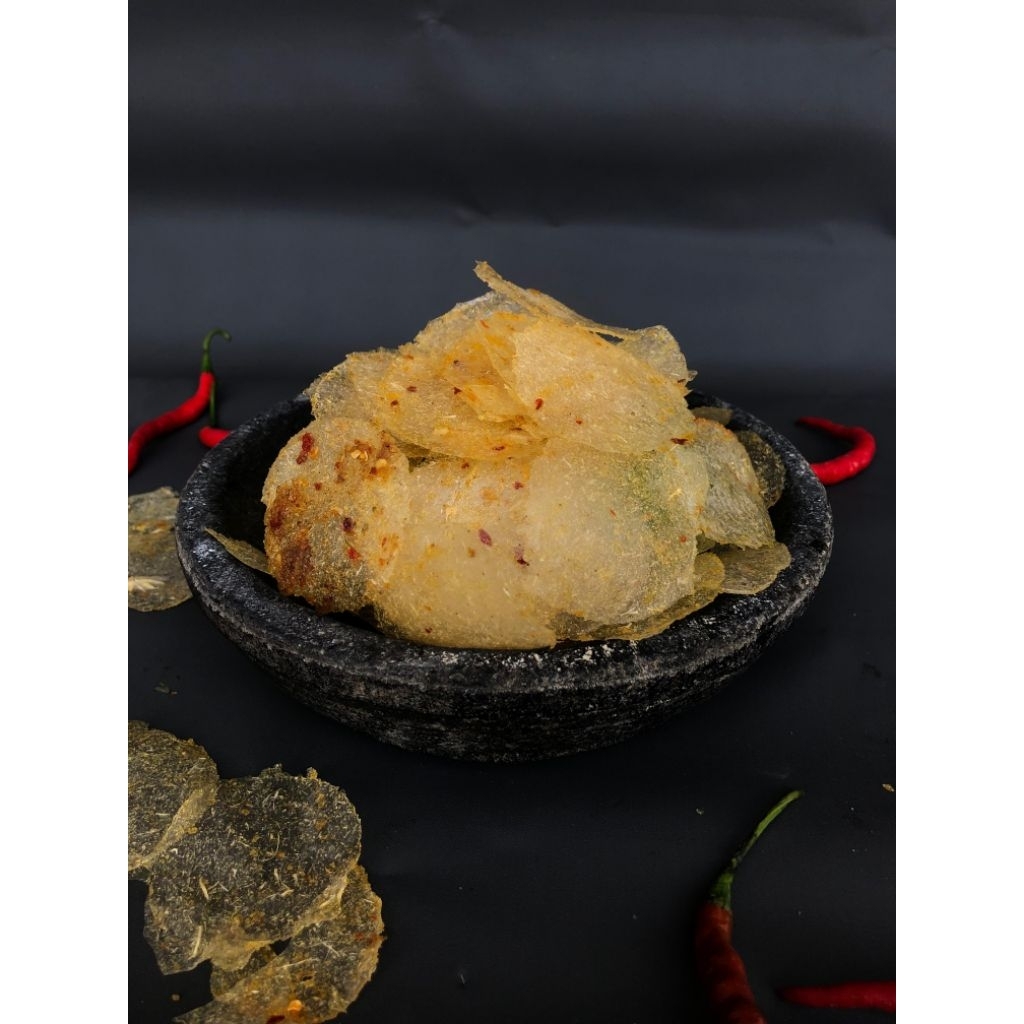 

kripca qiara,50-100 gr,cikruh/gurih/pedas,original/kripca rendang/kripca kari/camilan enak