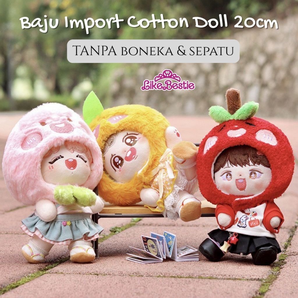 Baju Sweater Boneka 20cm