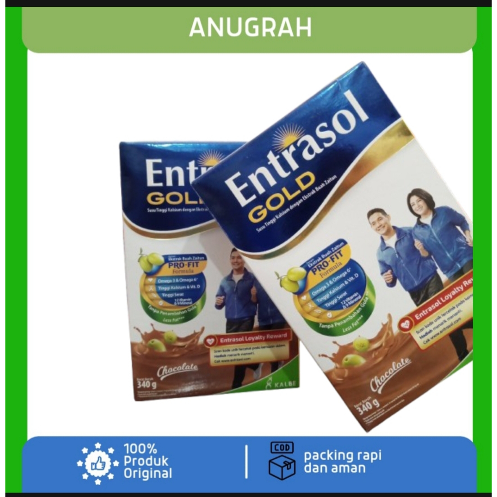 

ENTRASOL GOLD SUSU TINGGI KALSIUM EKSTRAK BUAH ZAITUN 340 G / 170 G