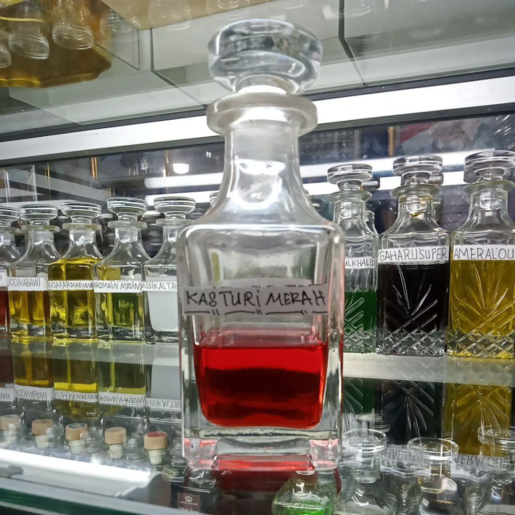 bibit parfum kasturi merah