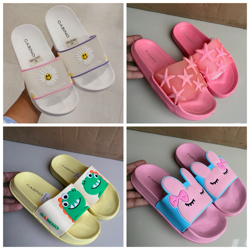 Sandal Gabino Slop Anak Original
