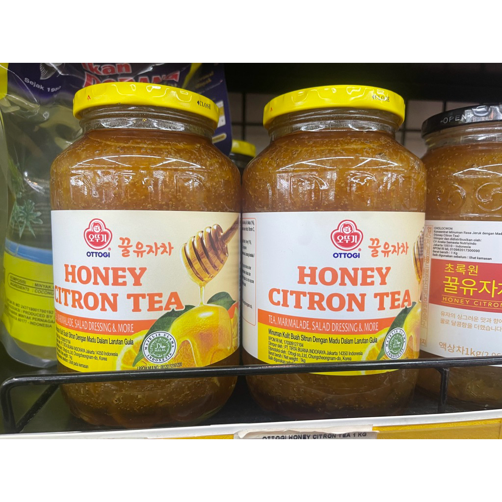 

Honey Citron Tea | Minuman kuliat Buah Sitrun Dengan Madu Dalam Larutan Gula 1L