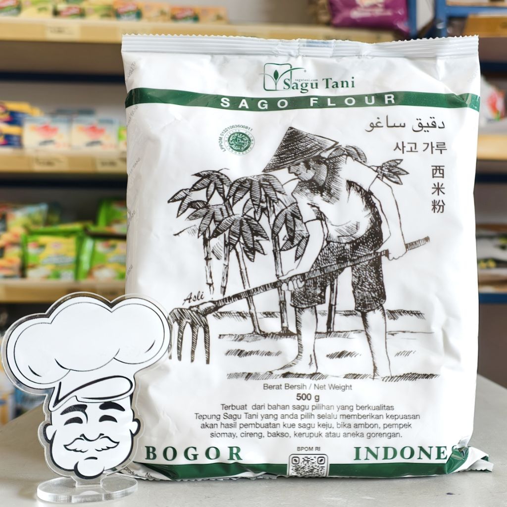 

Sagu Tani Bogor 500Gr / Tepung Sagu Tani 500Gr