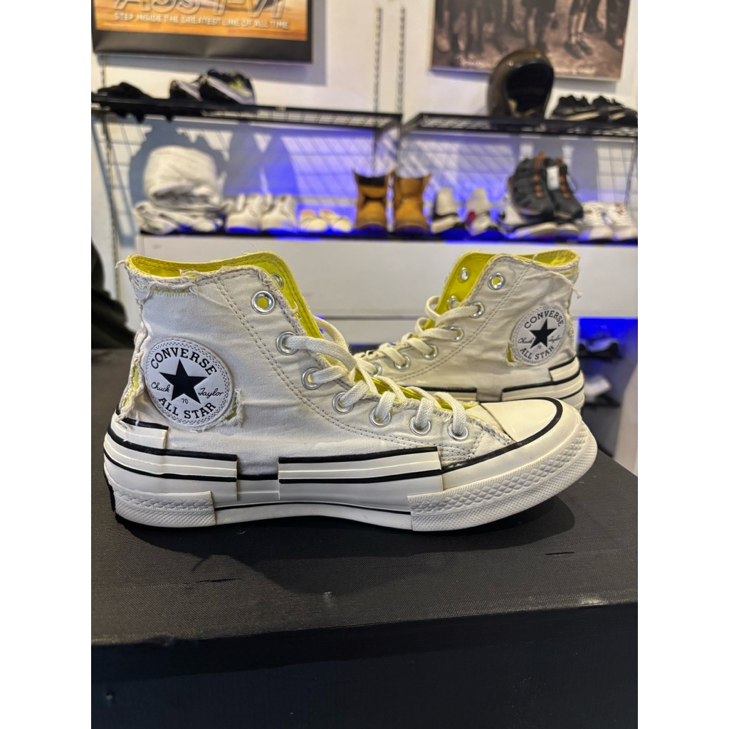 Converse Chuck 70 Hacked Heel Edge Glow Unisex Sneakers - White