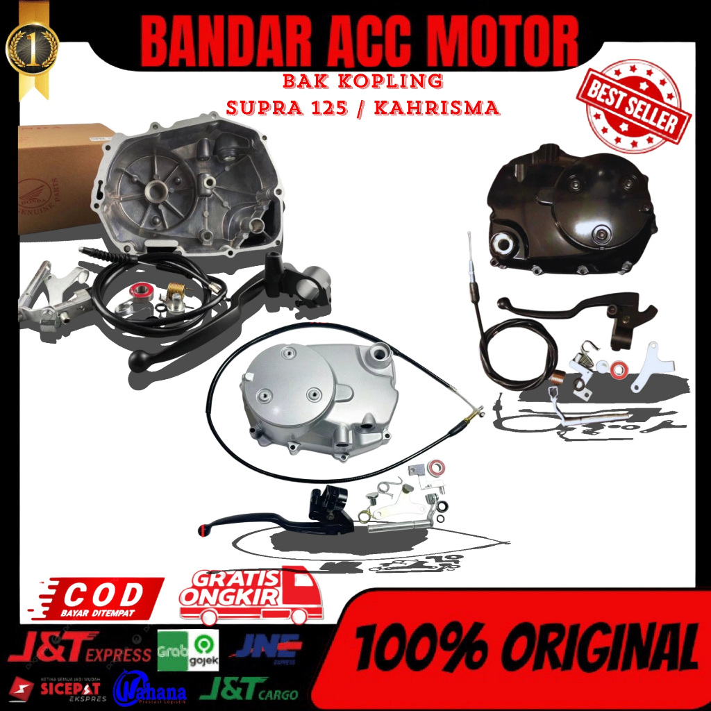 PROMO BLOK BAK KOPLING MESIN RUMAH KOPLING KHARISMA SUPRA X 125 SUPRA 125 KIRANA HONDA THAILAND