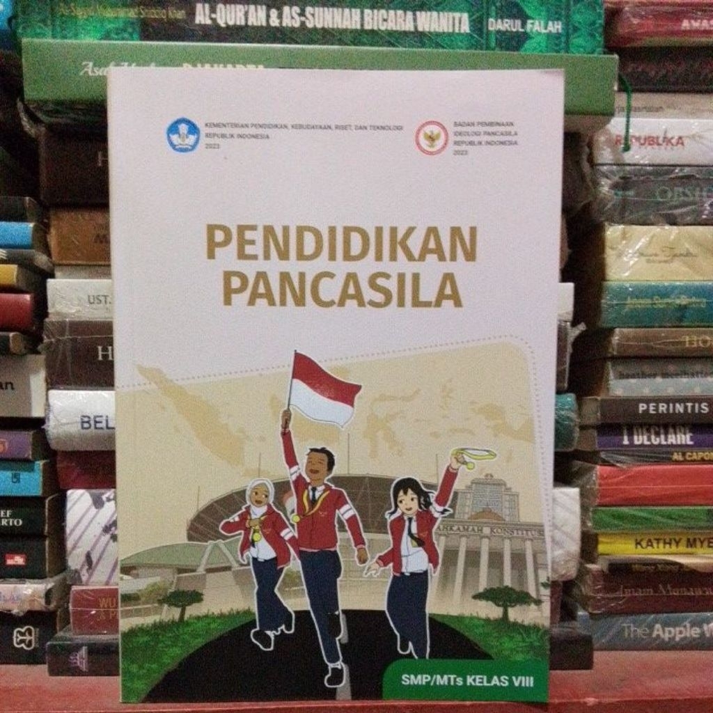 BUKU PAKET PELAJARAN PENDIDIKAN PANCASILA EDISI REVISI KELAS V111/8 SMP DIKNAS KURIKULUM MERDEKA