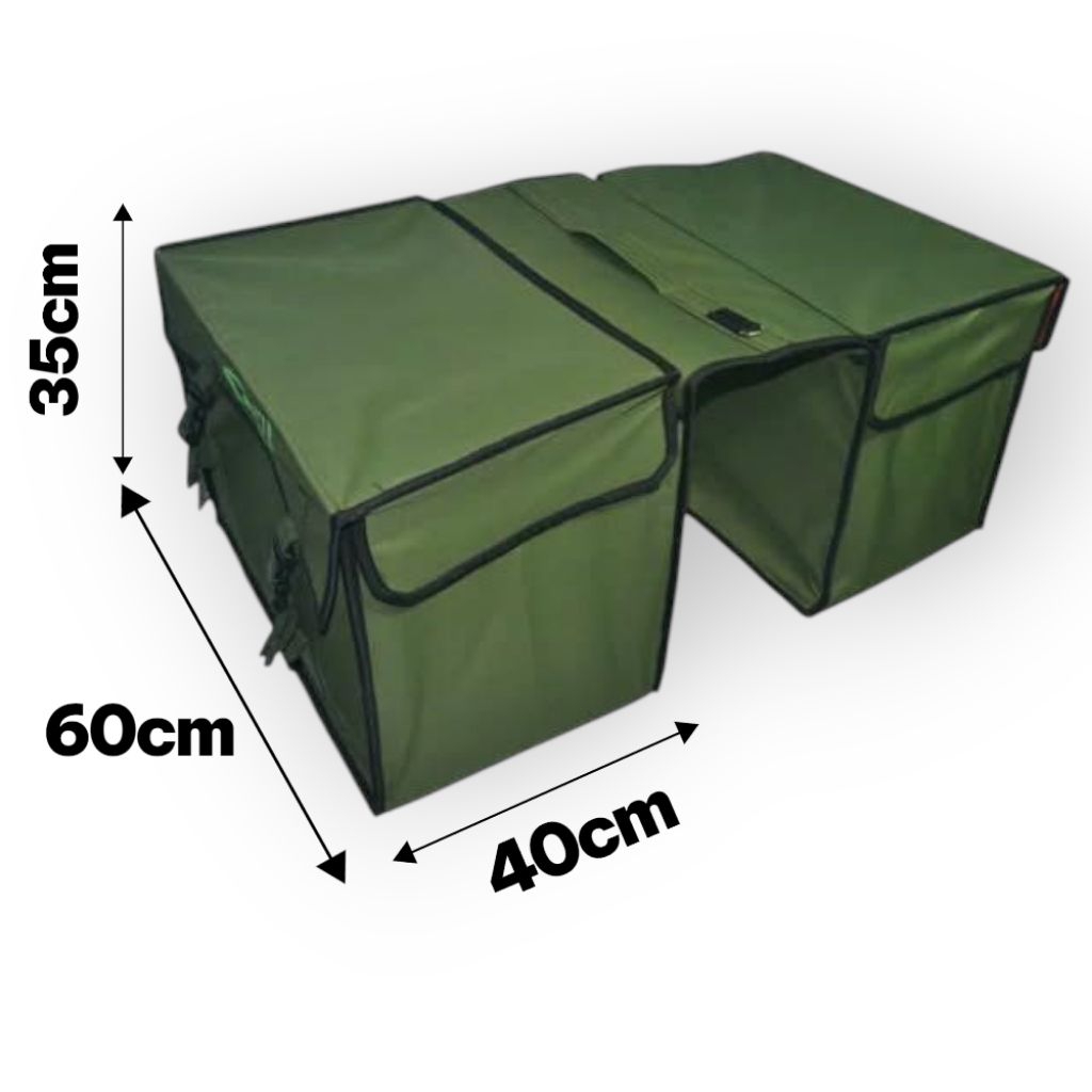 tas kurir tas obrok jumbo 60x40x35 bahan tebal awet dan tahan lama tas tahan air dan badai