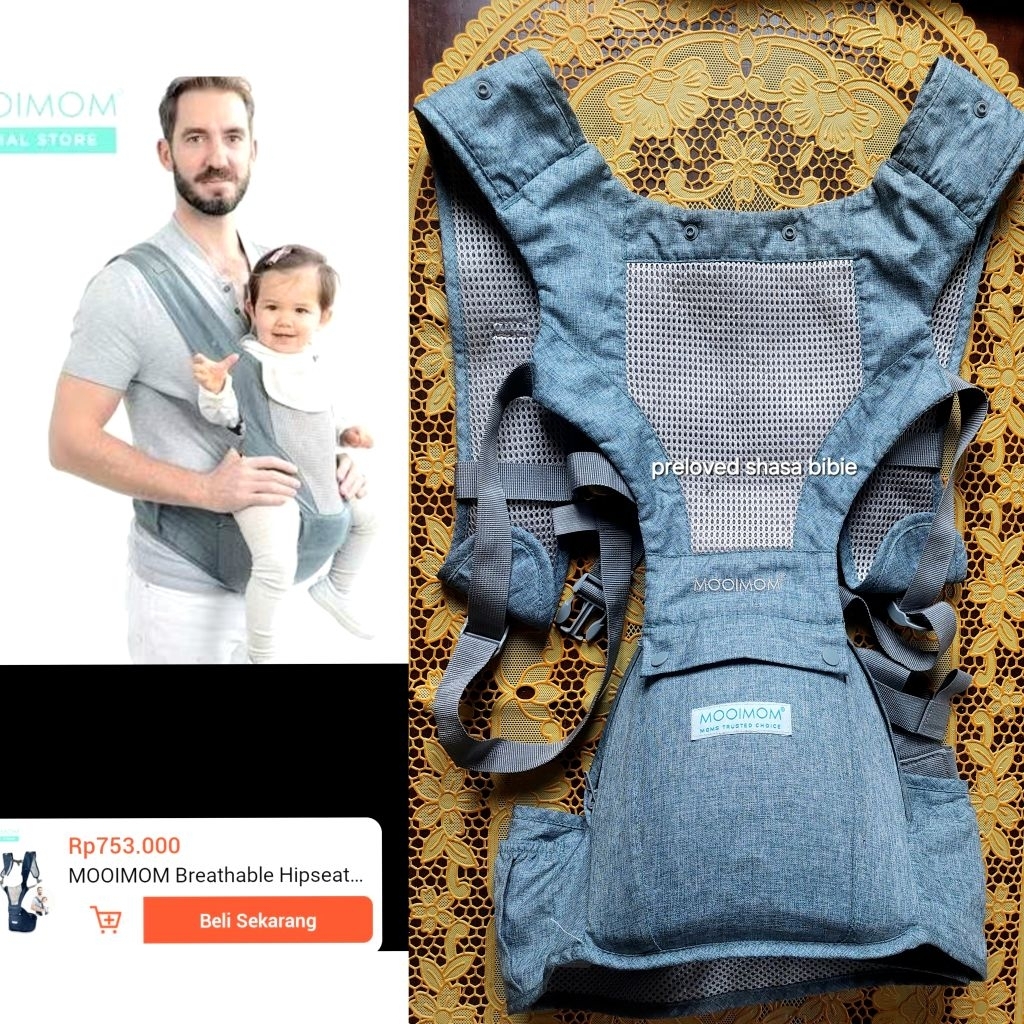 preloved hipseat mooimom