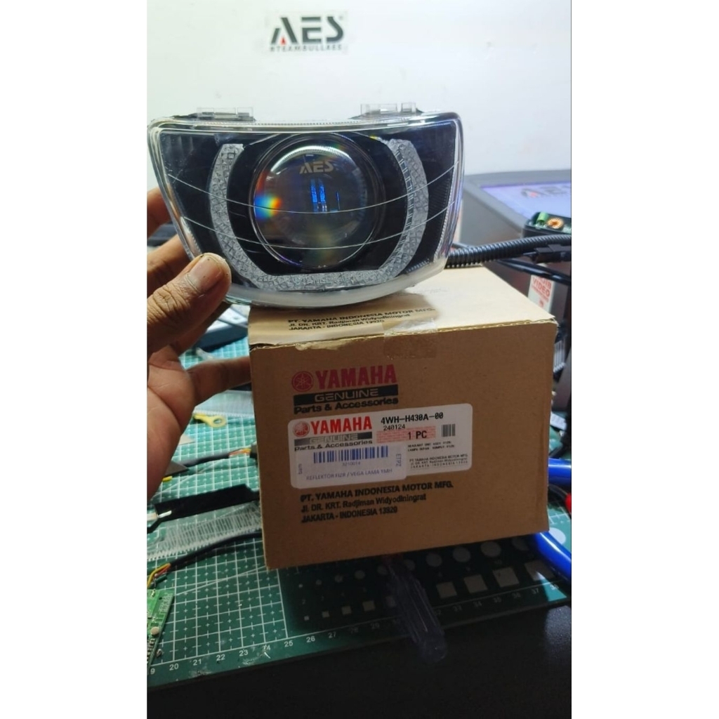 LAMPU BILED AES CUSTOM LAMPU BILED FIZ R VEGA R LAMA
