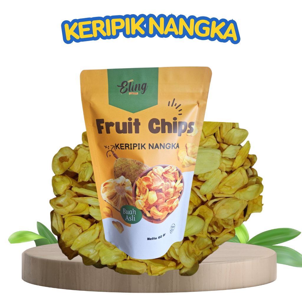 

Keripik Buah Crispy Nangka Premium Enak Murah Fruit Chips