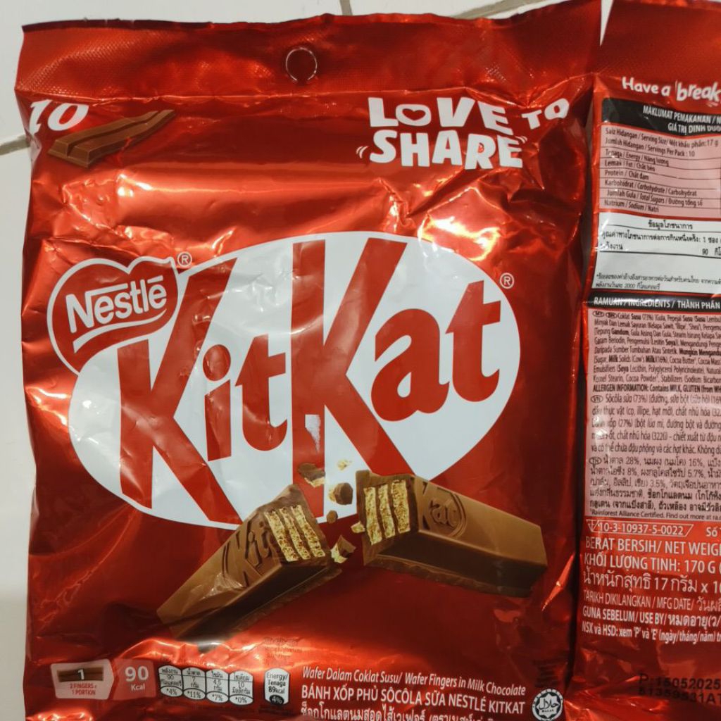 

Kitkat isi 10