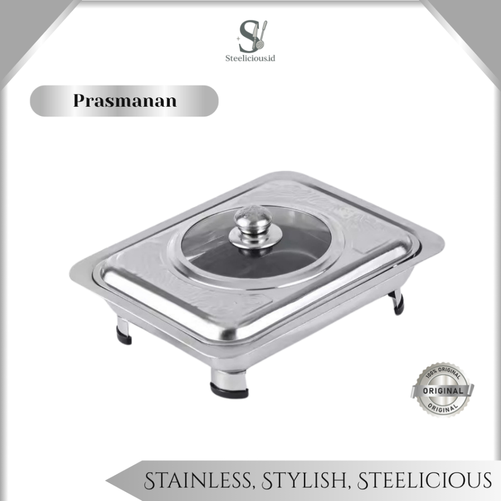 Steelicious.id - Prasmanan Stainless Steel – Cocok untuk Hidangan Spesial & Acara Mewah 2288