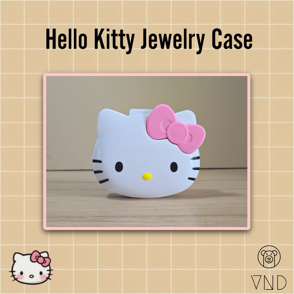 Hello Kitty Jewelry Case ORI Japan/ Wadah Perhiasan/ Kotak Serbaguna