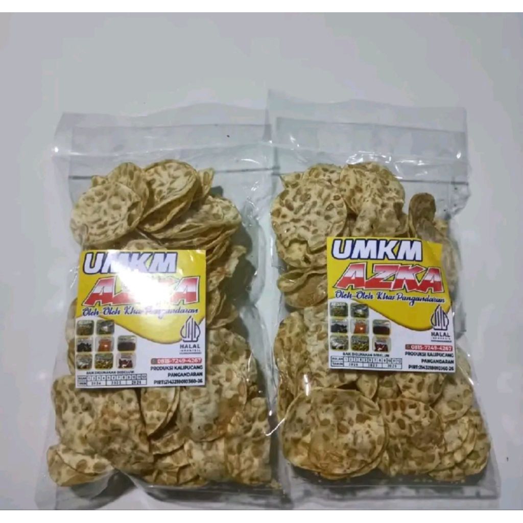 

kripik tempe sagu enak renyah gurih 150gram