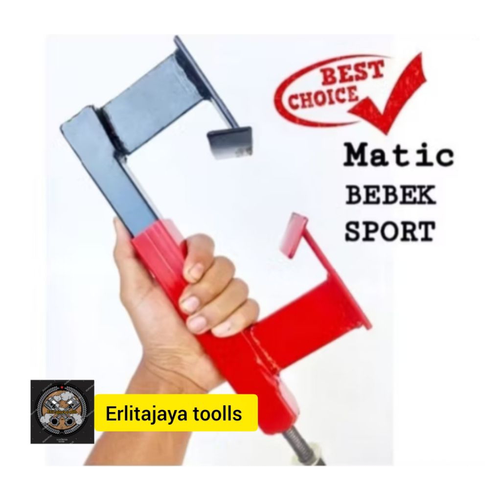 Alat Pres ban Tubles & non Tubles pres ban motor treker jepit ban tubles