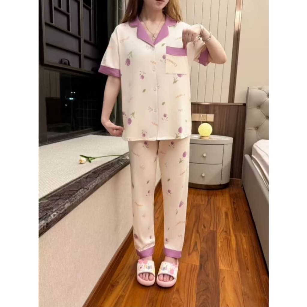 CPKCDW. 03 [BISA COD] GRA PIYAMA WANITA CP KANCING PREMIUM IMPORT BRAND LEISURE WEAR