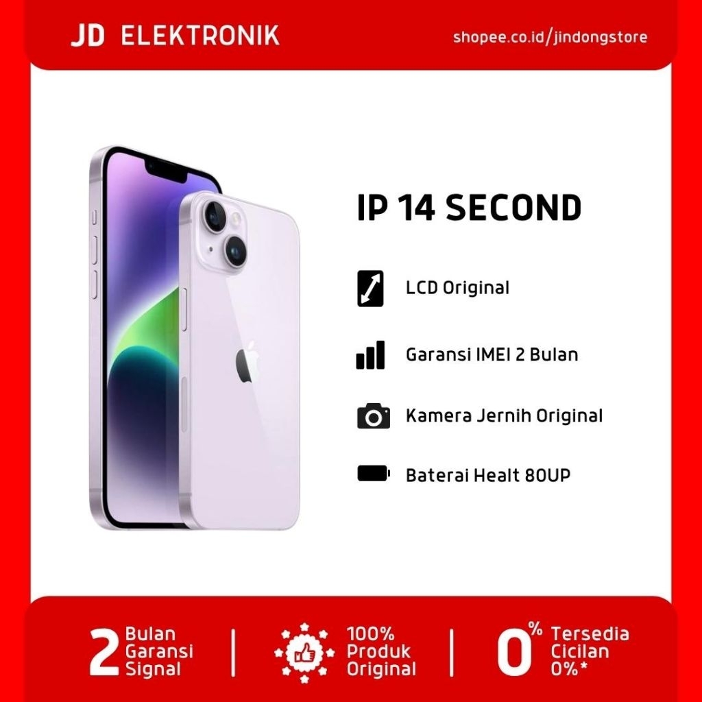 IP 14 SERIES 128GB/256GB SECOND INTER ORIGINAL