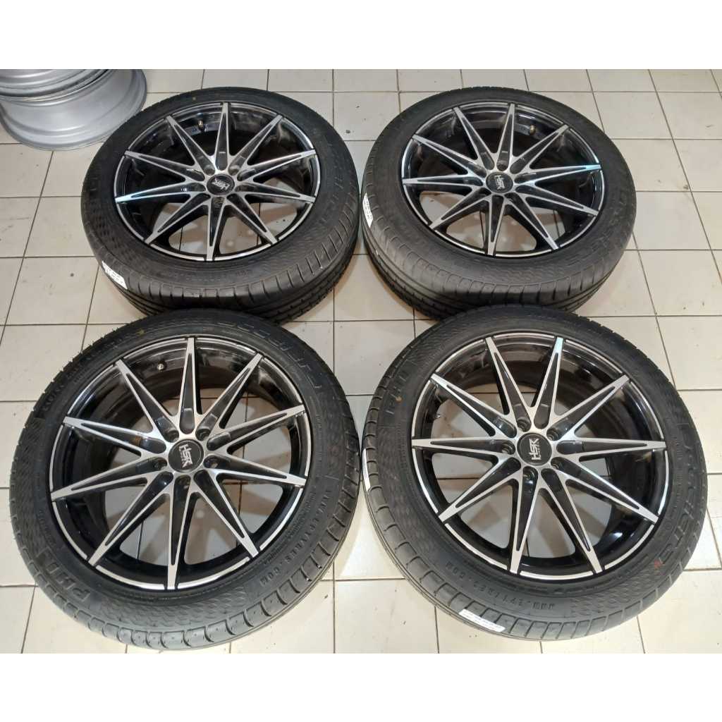VELG MOBIL BEKAS HSR KCCX R17 PCD 5x100 BUAT SIENTA ALTIS NEW XENIA NEW AVANZA