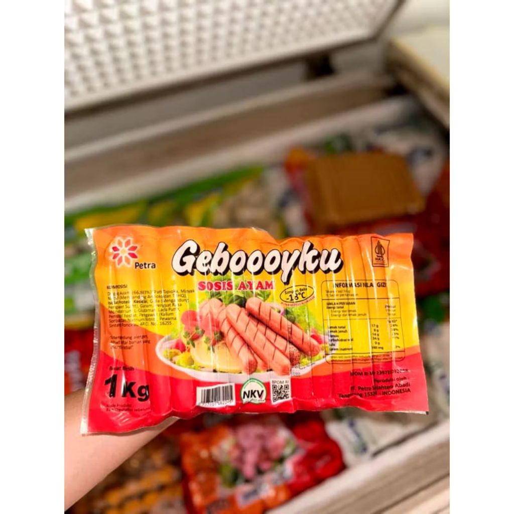 

GEBOOYKU SOSIS AYAM 1KG