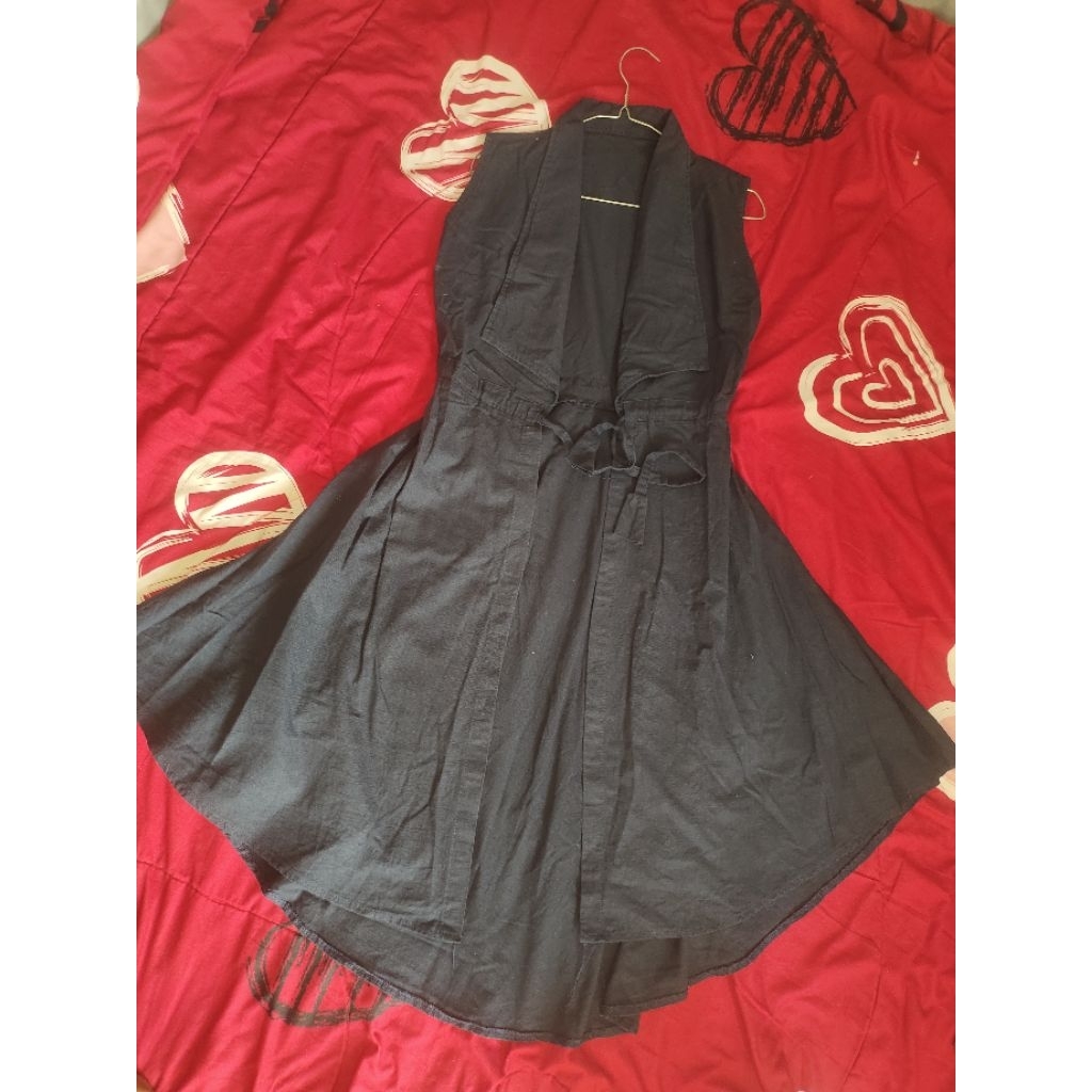 tunik blzer cardi depan tali