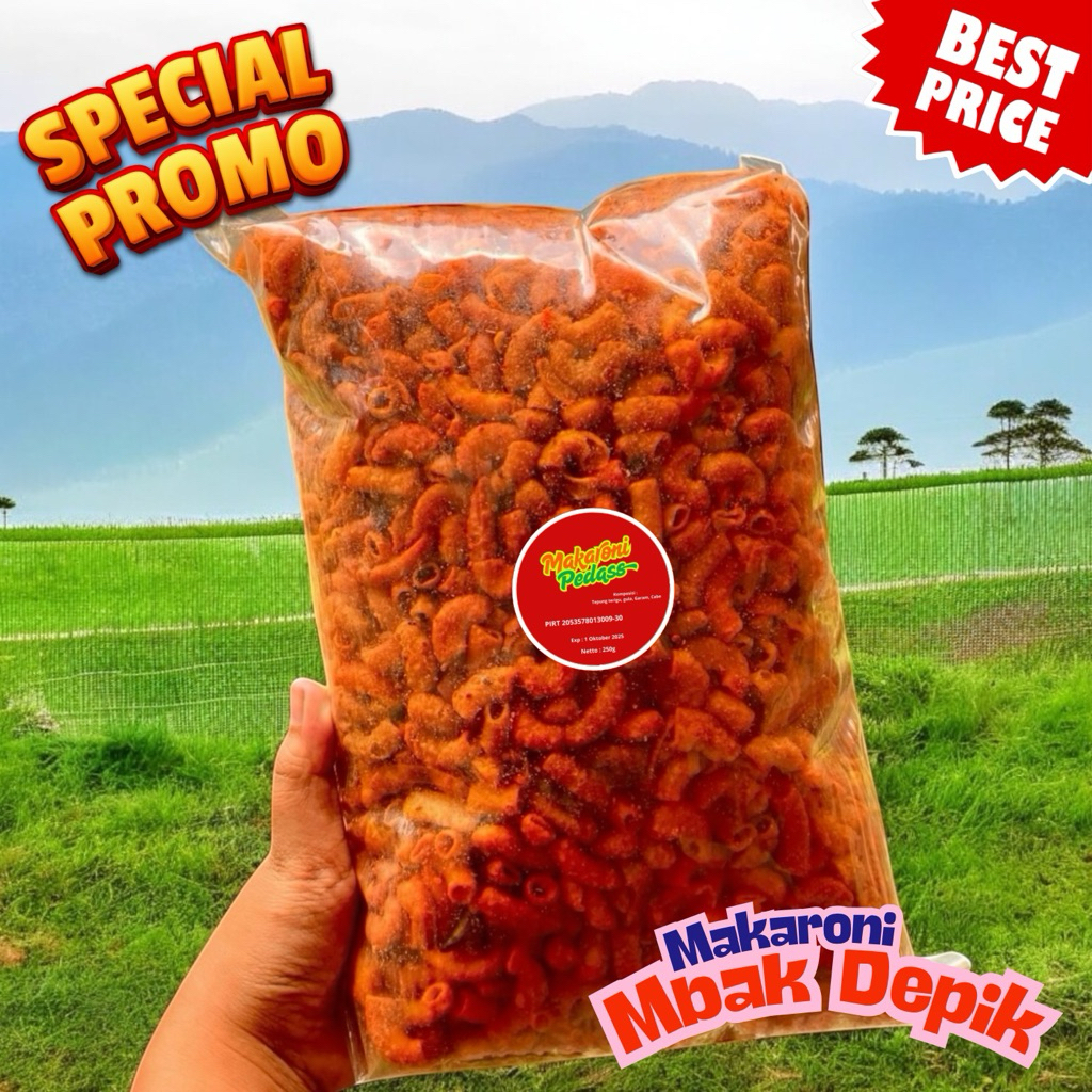 

Promo Gila! Makaroni Super Pedas 250g – Limited Stock!