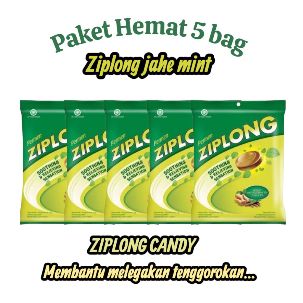 

PERMEN ZIPLONG JAHE PELEGA TENGGOROKAN B50's