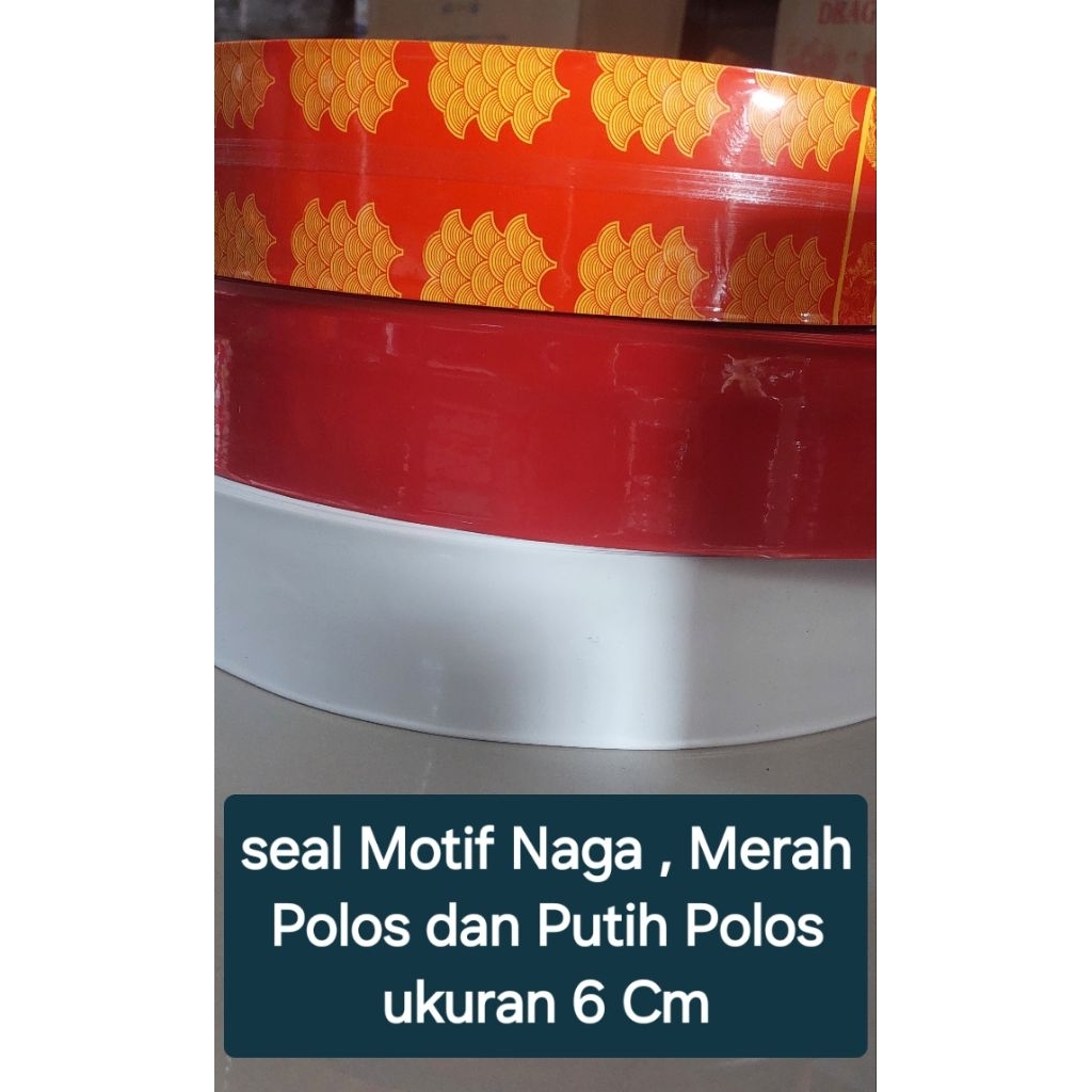 Seal Gagang Kayu Ukuran 6cm / Seal Pembungkus Gagang Sapu