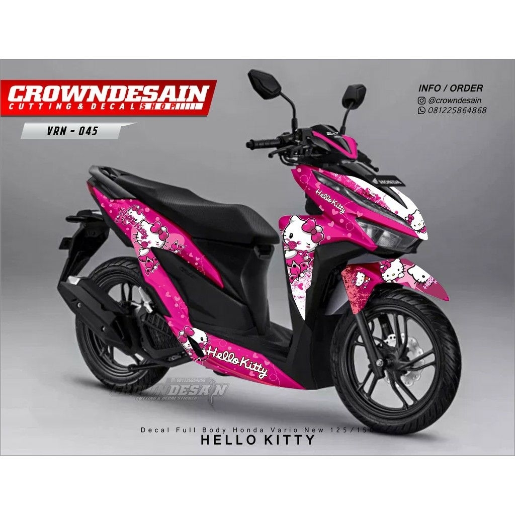 decal vario new / sticker decal vario new 125 / sticker decal vario new 150 / sticker decal vario ne
