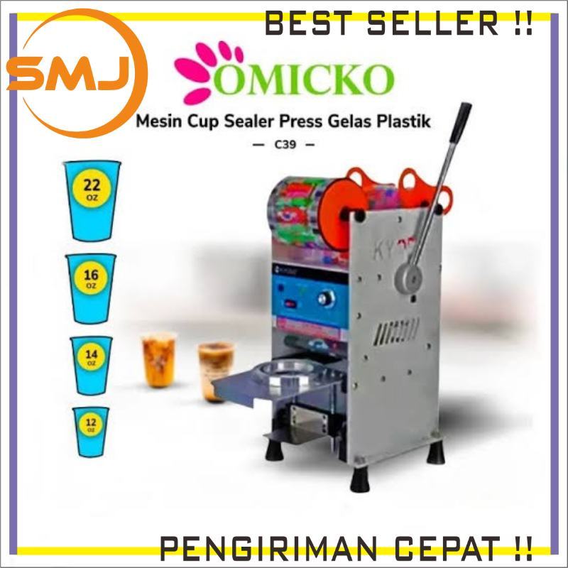 Omicko Cup Sealer C35 C37 C39 Las Cup Perekat Cup